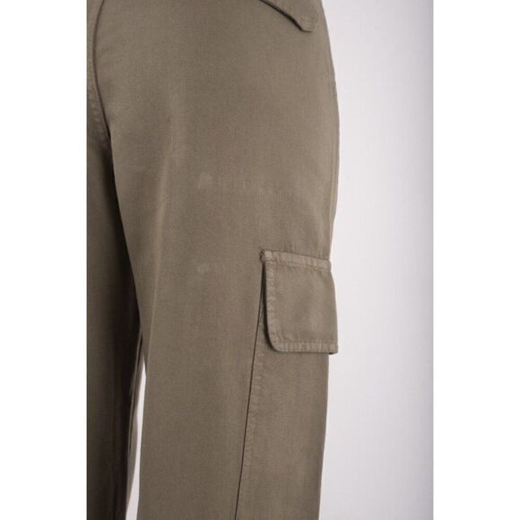 Zara Womens High Rise Canvas Cargo Pants Straight Leg US 0 EU 32 6929/465 NWOT - Picture 5 of 7